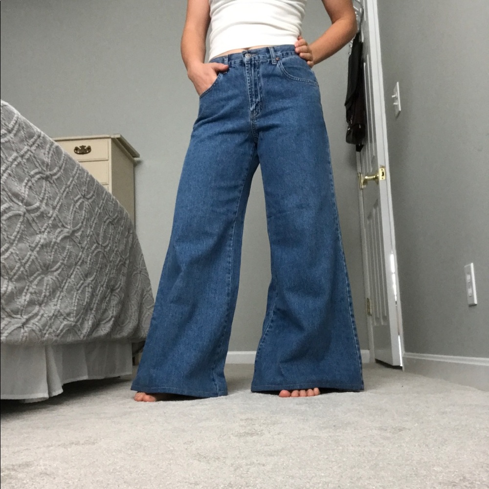 Z. Cavaricci JNCO style flare skater jeans ALTERED
